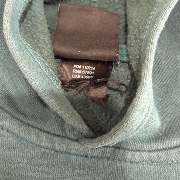 NFL Team Apparel Philadelphia "Fly Eagles Fly" Green Hoodie Sweatshirt Youth Med - Picture 9 of 9